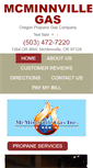 Mobile Screenshot of mcminnvillegas.com